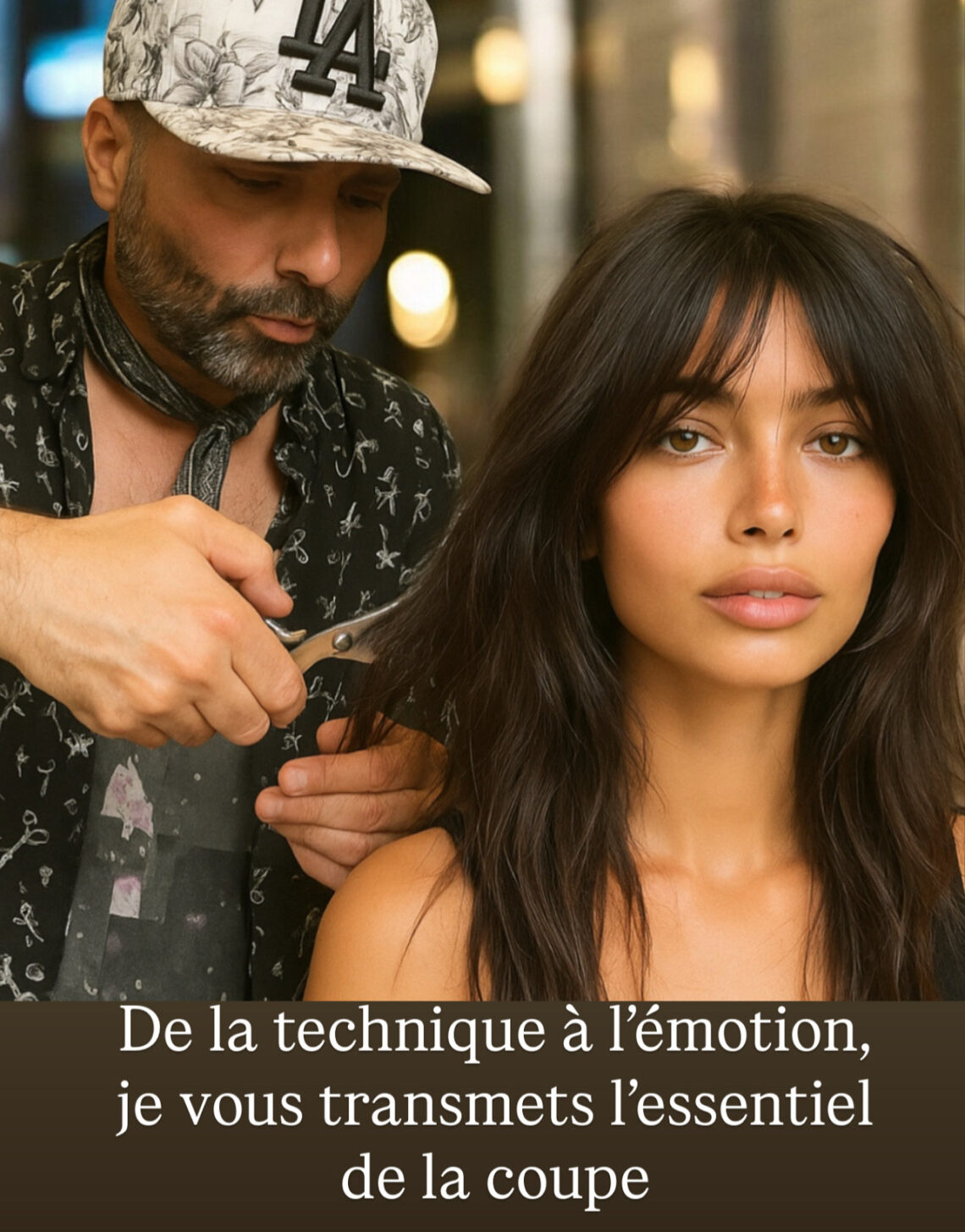 LA MAITRISE DE LA COUPE SUR CHEVEUX SECS  by JEAN MICHEL FARETRA